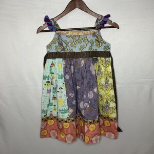 Matilda Jane Character Counts Knot Dress Girls Size 8